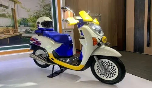 Menghidupkan Kembali Masa Lalu Lewat Pandangan Honda Scoopy Modifikasi Bergaya Retro
